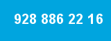 928 886 22 16 928 886 22 16